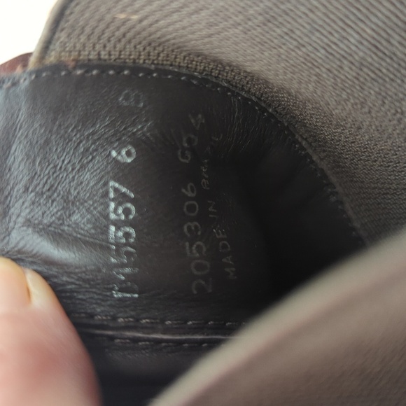 Cole Haan Leather Ankle Chelsea Riding Boots Brown 6B ranch preppy classic - Picture 11 of 14